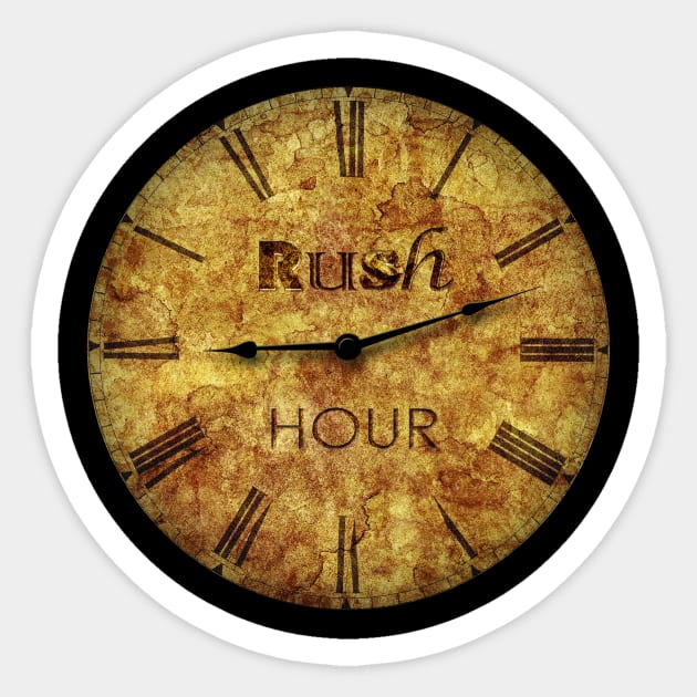 Rush Hour Sticker by blueshift